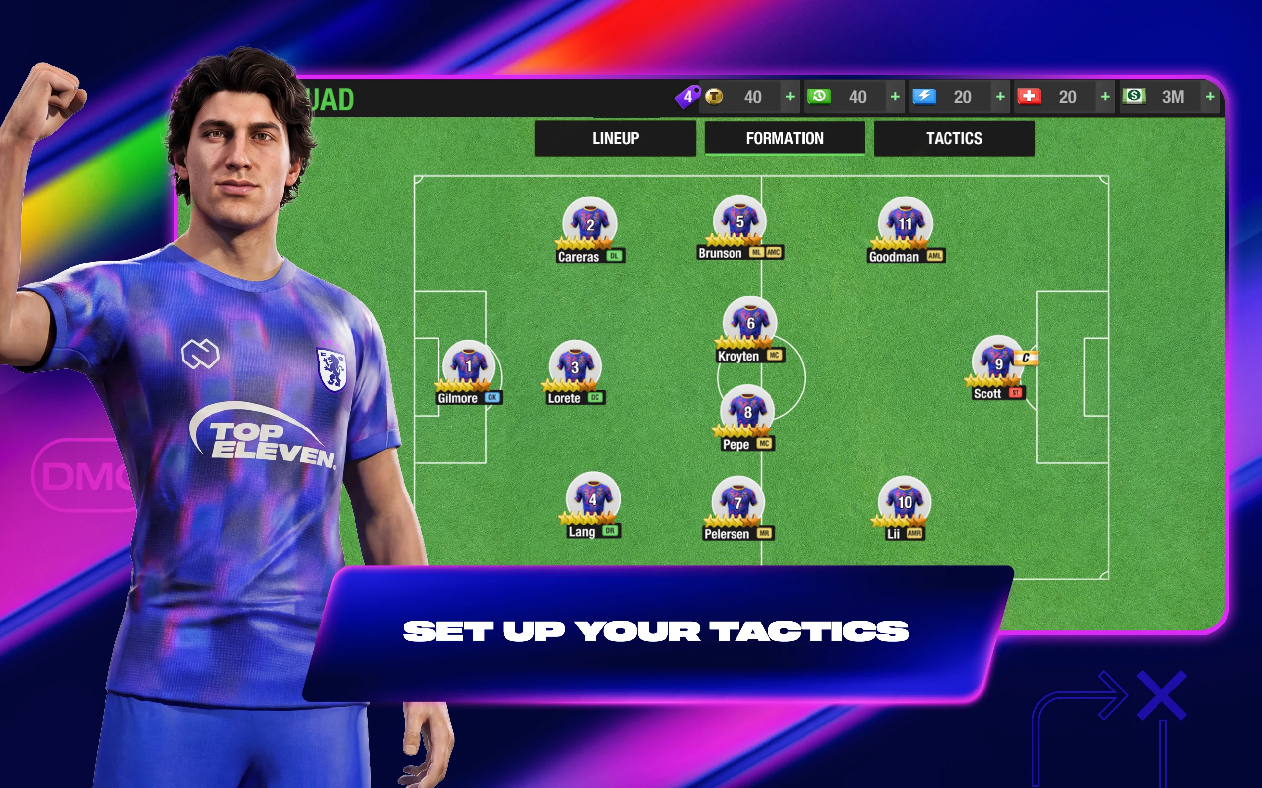 Top Eleven Be a Soccer Manager screenshot